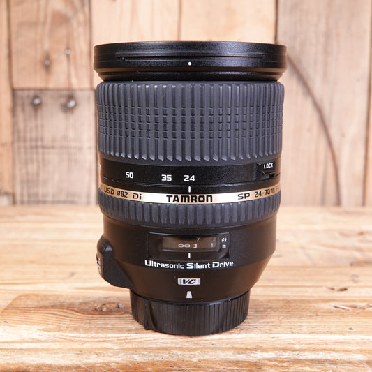 Used Tamron SP 24-70mm F2.8 Di VC USD Lens - Nikon