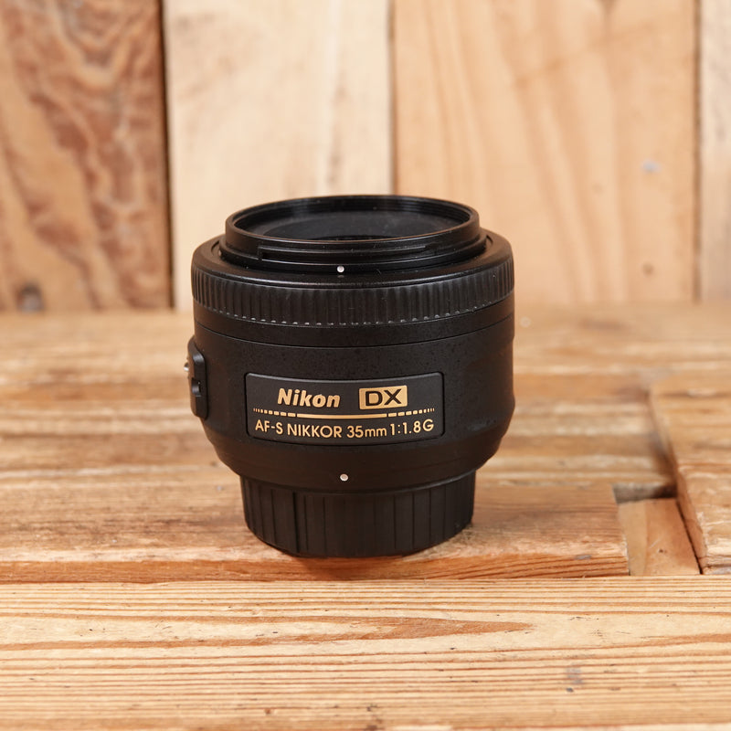 Used Nikon AF-S 35mm F1.8 G DX Lens