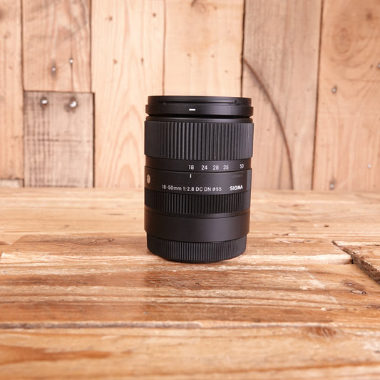 Used Sigma 18-50mm F2.8 DC DN Contemporary Sony E-mount Lens