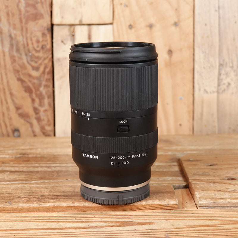 Used Tamron 28-200mm F2.8-5.6 Di III RXD Lens for Sony FE mount