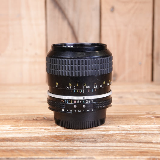 Used Nikon MF 28mm F2 Nikkor AI Lens