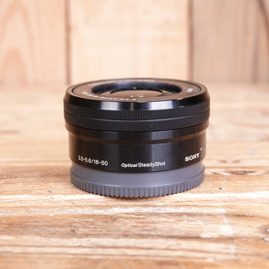 Used Sony E 16-50mm f3.5-5.6 PZ OSS Black Lens