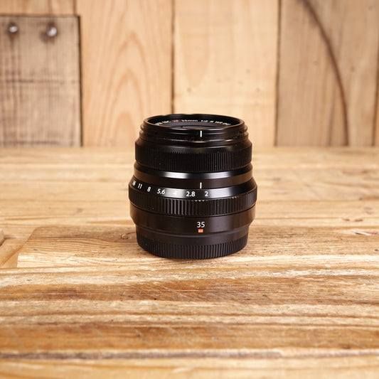 Used Fujifilm XF 35mm F2 Black R WR Fujinon Lens