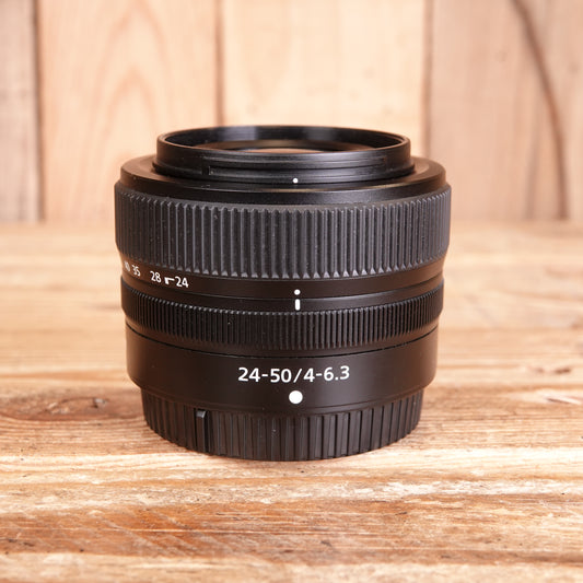 Used Nikon Z 24-50mm F4-6.3 Lens