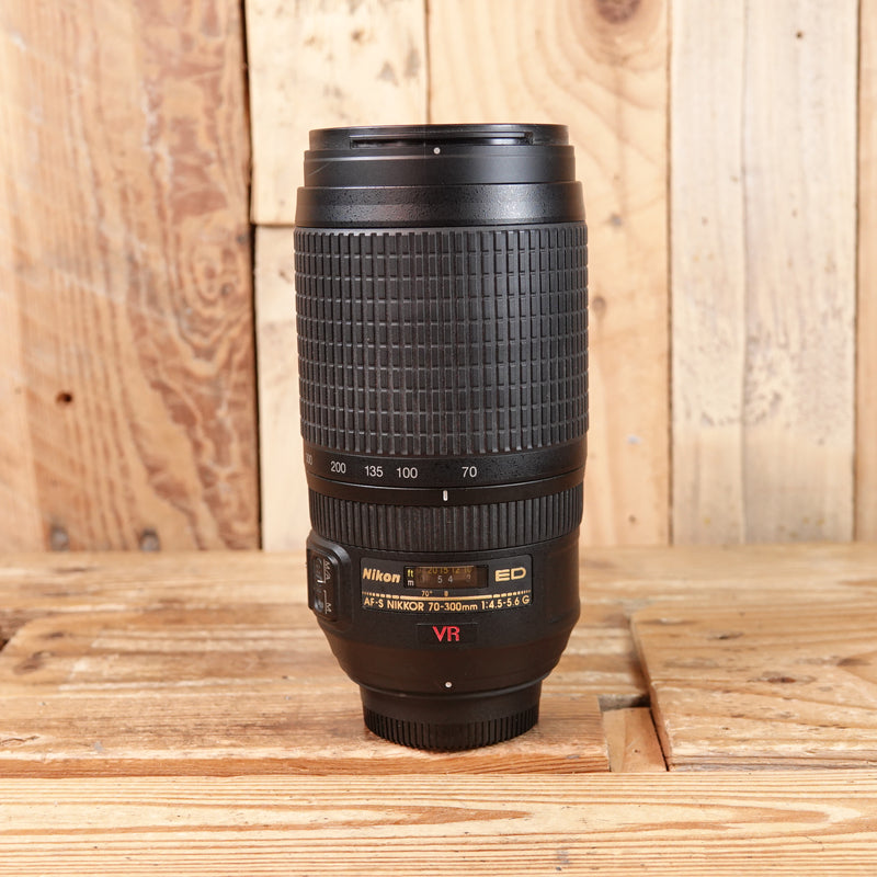 Used Nikon AF-S 70-300mm F4.5-5.6 G ED VR Lens
