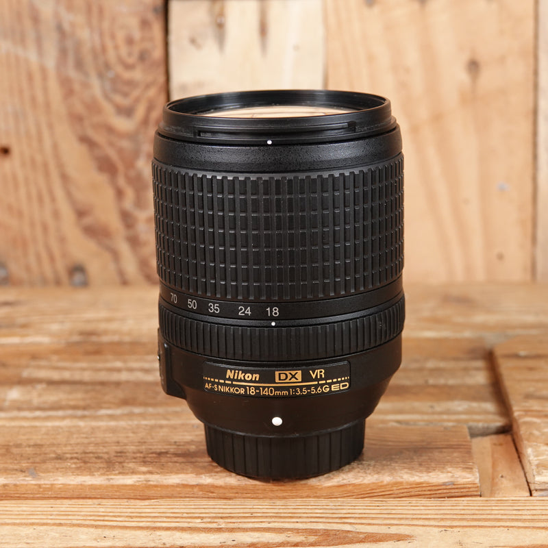 Used Nikon AF-S DX 18-140mm F/3.5-5.6G ED VR DX Lens