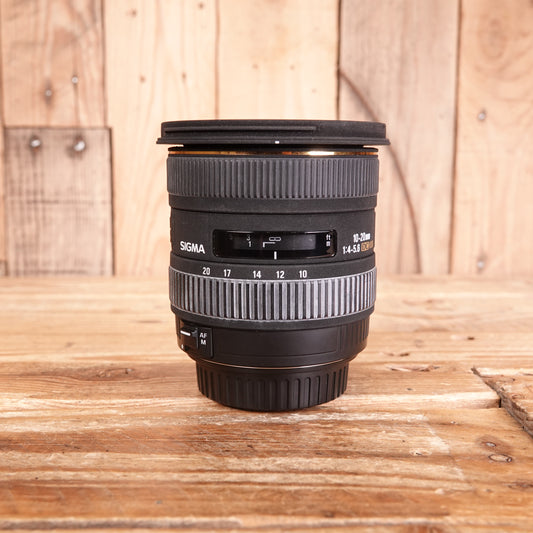 Used Sigma AF 10-20mm F4-5.6 EX DC HSM Lens - Canon Fit