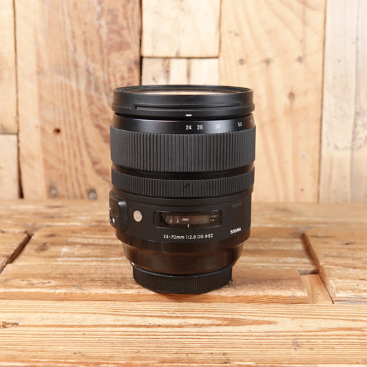 Used Sigma AF 24-70mm F2.8 DG OS HSM ART Lens - Canon Fit