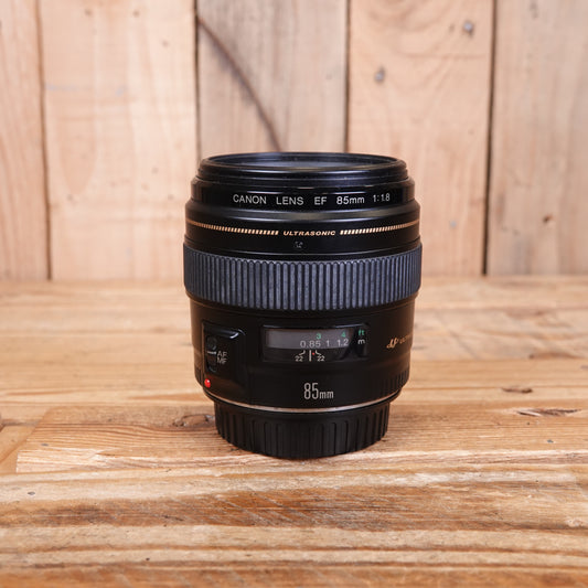 Used Canon EF 85mm F1.8 USM Lens