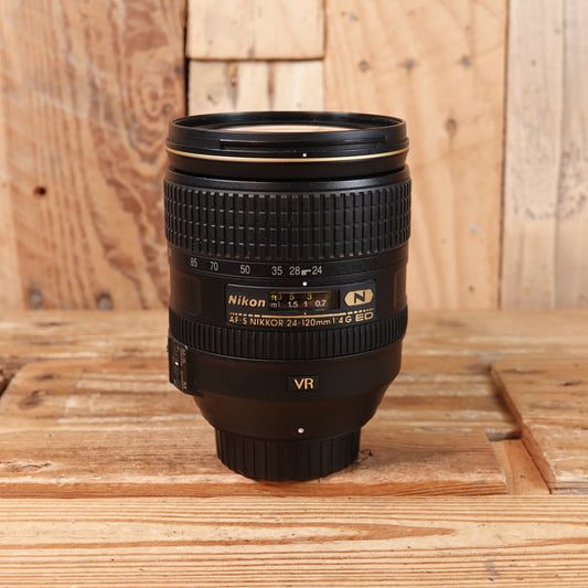 Used Nikon AF-S 24-120mm F4 G ED VR Lens