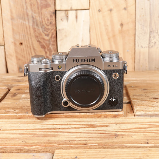 Used Fujifilm X-T4 Silver Digital Camera Body