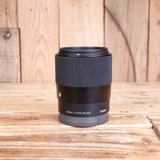 Used Sigma AF 30mm F1.4 DC DN Contemporary Sony E Fit
