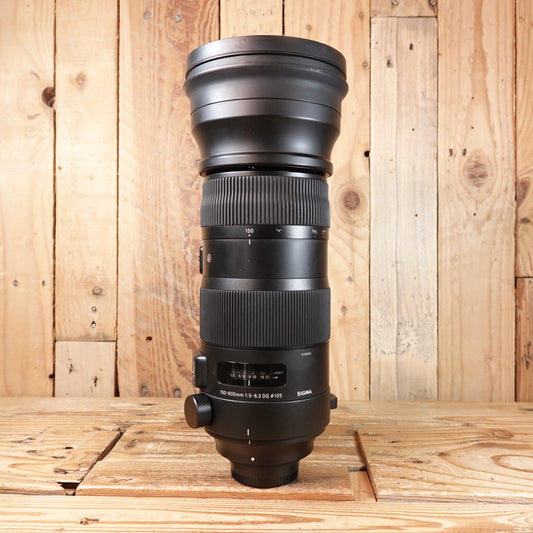Used Sigma 150-600mm F5-6.3 DG Sport Lens - Nikon Fit