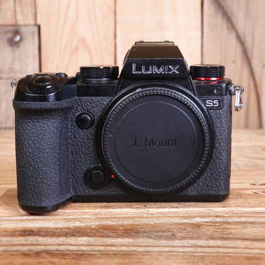 Used Panasonic Lumix S5 Black Digital Camera Body