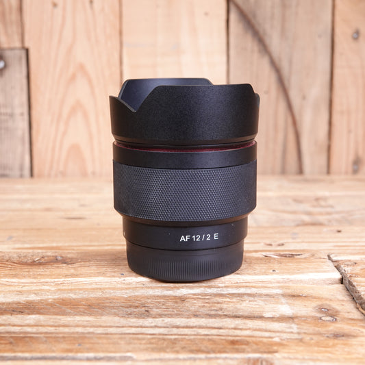 Used Samyang AF 12mm F2 Lens - Sony E Fit