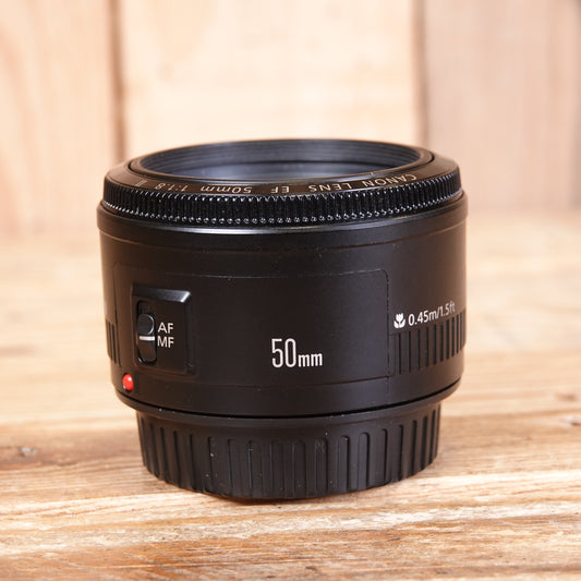 Used Canon EF 50mm F1.8 II Lens