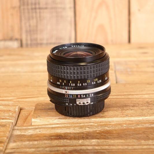 Used Nikon MF 35mm F2.8 Nikkor AI Lens