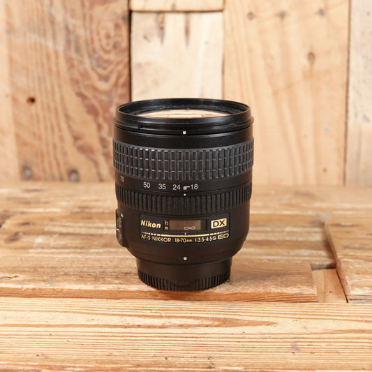 Used Nikon AF-S 18-70mm F3.5-4.5 G ED Lens
