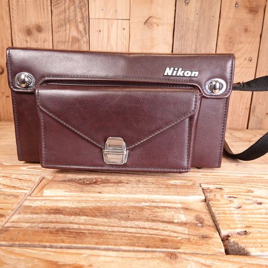 Used Nikon FB-17 Leather Bag for Camera & Accessories