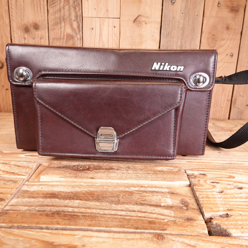 Used Nikon FB-17 Leather Bag for Camera & Accessories