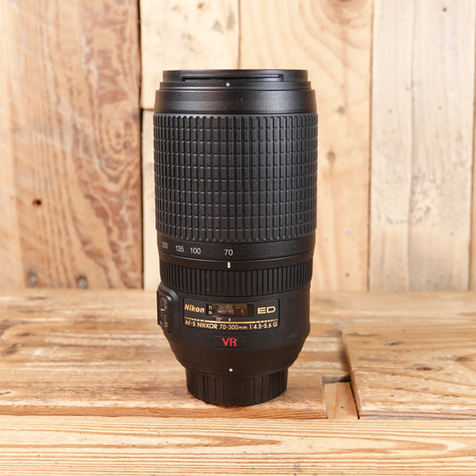 Used Nikon AF-S 70-300mm F4.5-5.6 G ED VR Lens