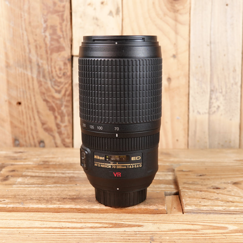 Used Nikon AF-S 70-300mm F4.5-5.6 G ED VR Lens