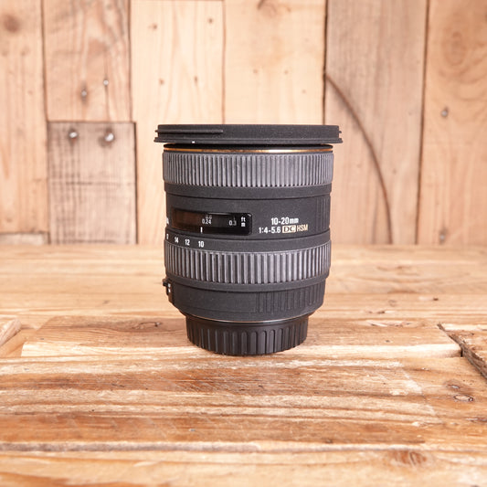 Used Sigma AF 10-20mm F4-5.6 EX DC HSM Lens - Canon Fit