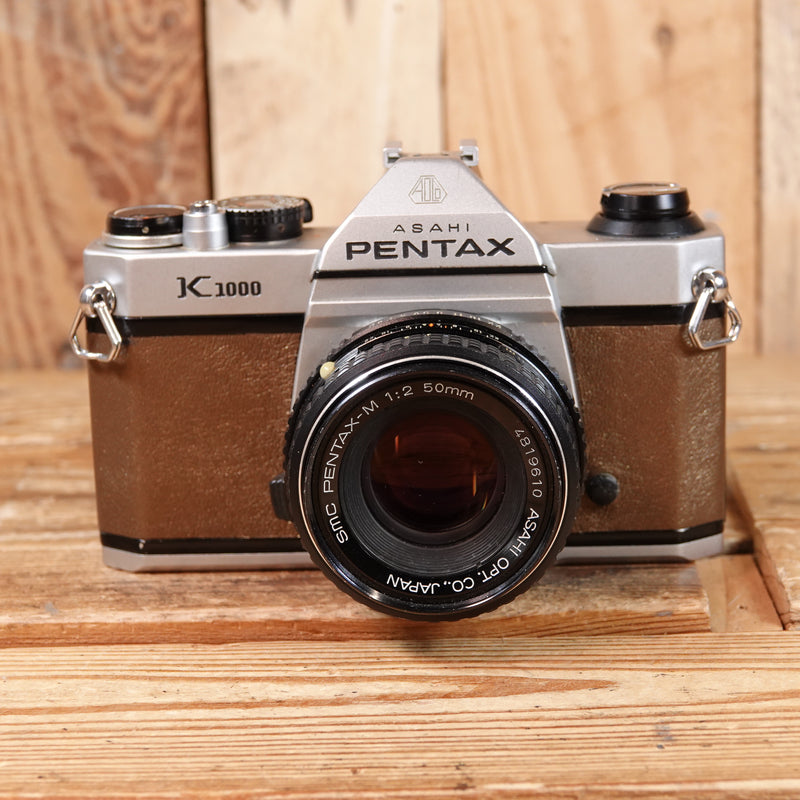 Used Pentax K1000 35mm Camera with 50mm F2 Lens