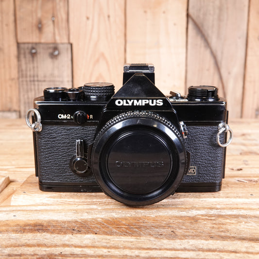 Used Olympus OM-2N Black 35mm Film Camera Body