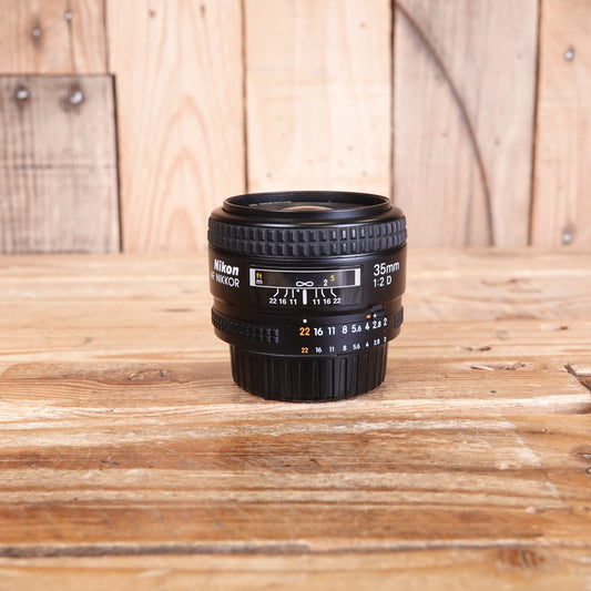 Used Nikon AF 35mm F2  D Lens