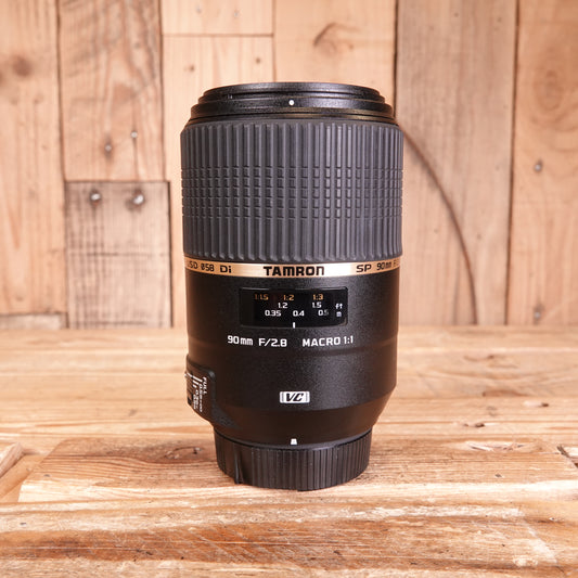 Used Tamron SP 90mm F2.8 Di Macro VC USD Lens - Nikon Fit