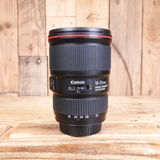 Used Canon EF 16-35mm F4 L IS USM Lens