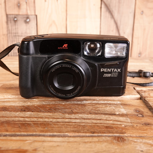 Used Pentax Zoom 90 35mm Analog Film Compact Camera