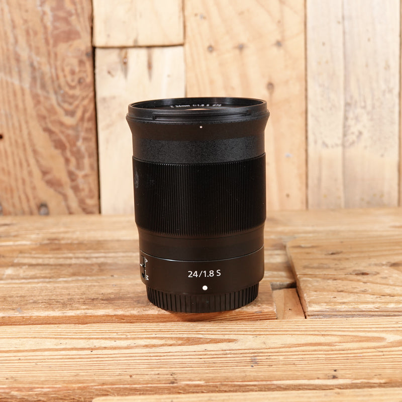 Used Nikon Z 24mm F1.8 S Lens