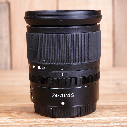 Used Nikon Z 24-70mm F4 S Lens