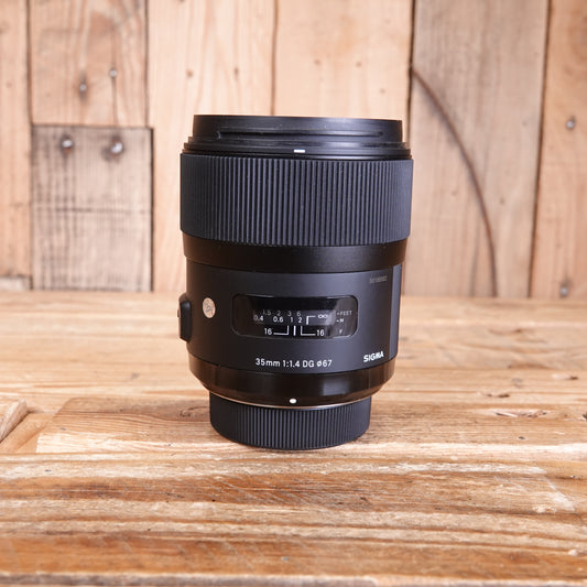 Used Sigma 35mm F1.4 DG Art Lens - Nikon Fit