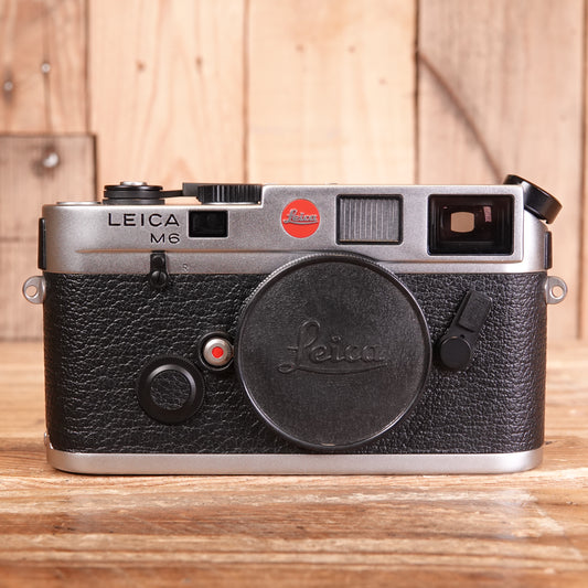 Used Leica M6 Silver .72 Rangefinder Camera Body 10414