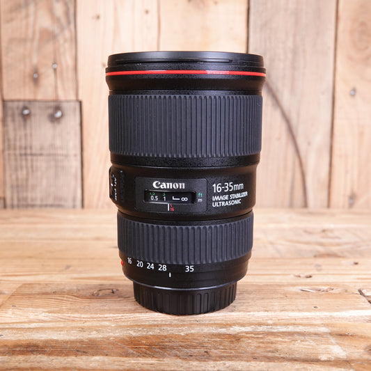 Used Canon EF 16-35mm F4 L IS USM Lens