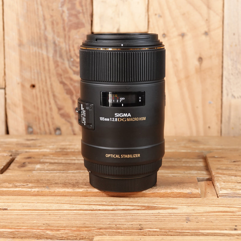 Used Sigma AF 105mm F2.8 DG Macro Lens - Canon Fit