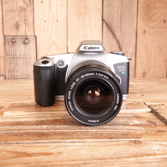 Used Canon EOS 500N 35mm Film Camera with EF 28-80mm  Lens
