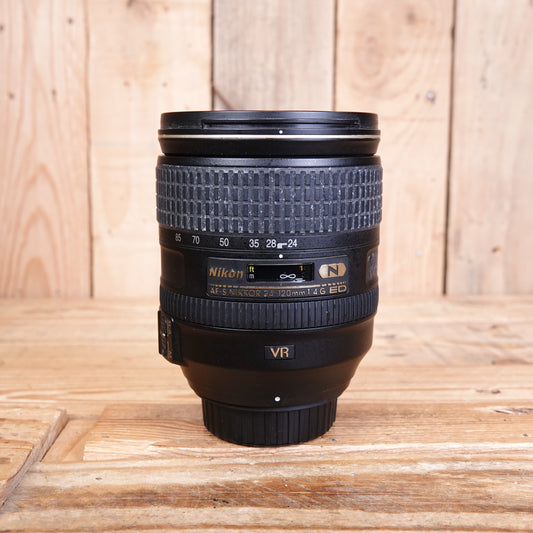 Used Nikon AF-S 24-120mm F4 G ED VR Lens