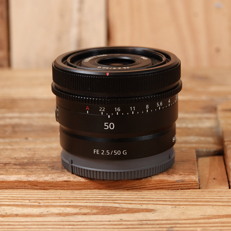Used Sony FE 50mm f2.5 G Lens