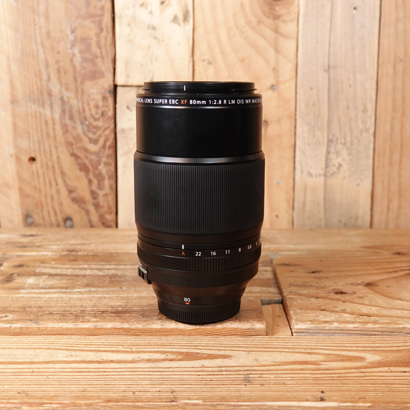 Used Fujifilm XF 80mm f2.8 R LM OIS WR Macro Lens