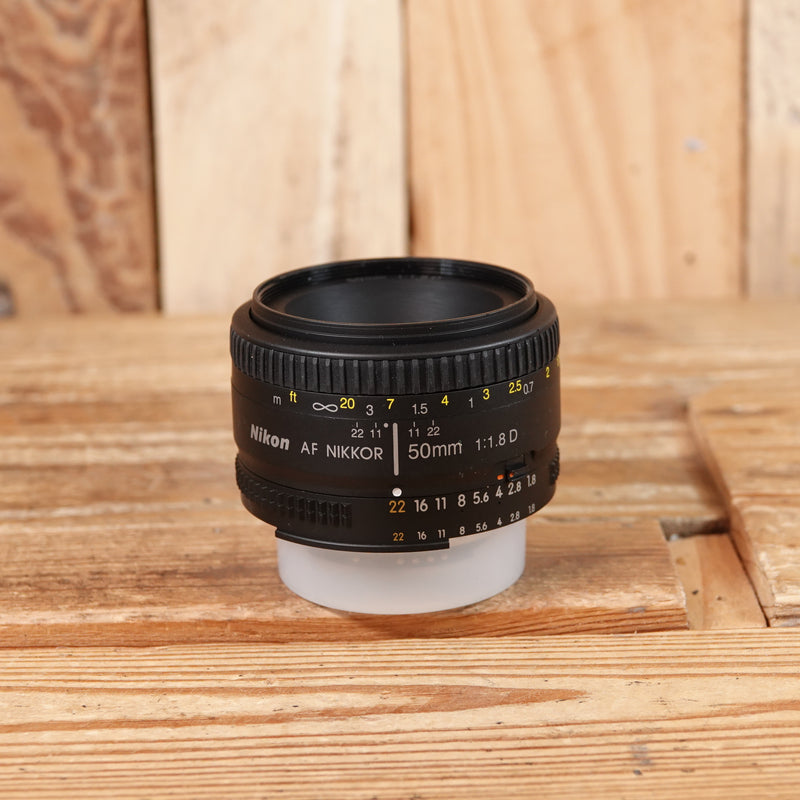 Used Nikon AF 50mm F1.8 D Lens