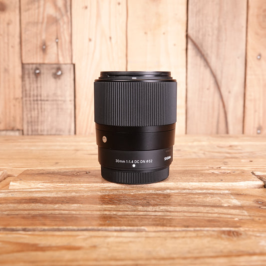 Used Sigma AF 30mm F1.4 DC DN Contemporary - Fuji XF