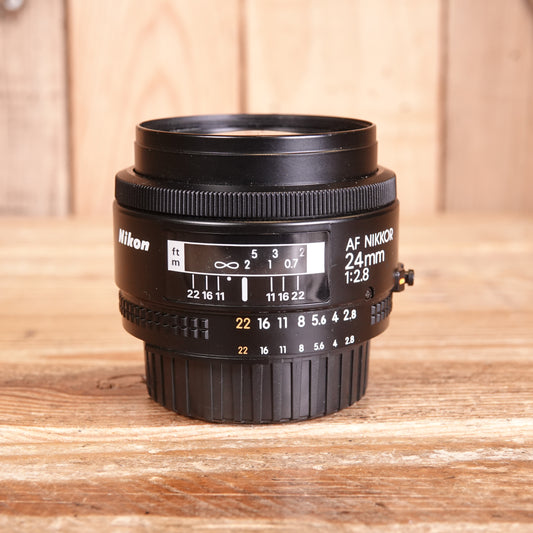 Used Nikon AF 24mm F2.8 Lens