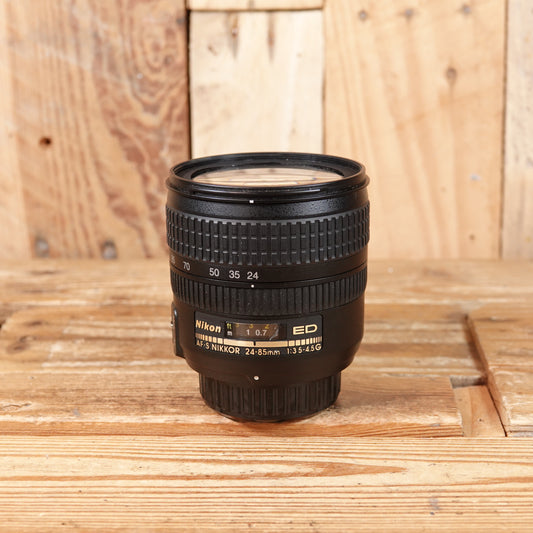 Used Nikon AF-S 24-85mm F3.5-4.5 G ED  Lens