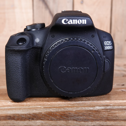 Used Canon EOS 2000D DSLR Camera Body