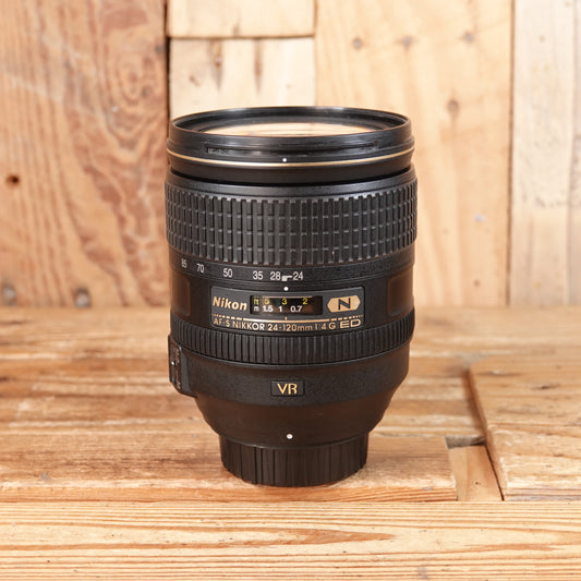 Used Nikon AF-S 24-120mm F4 G ED VR Lens