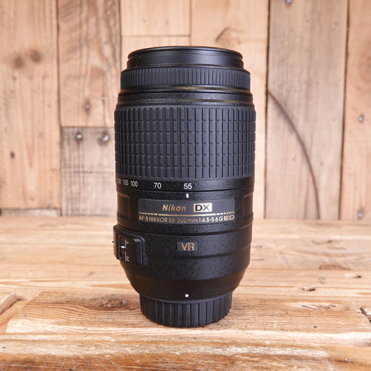 Used Nikon AF-S 55-300mm F4.5-5.6 G ED VR Lens